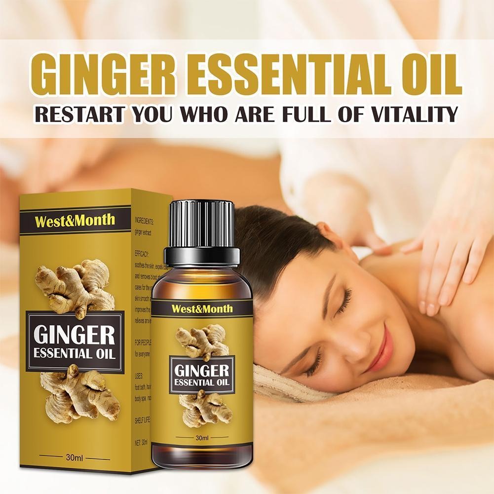 LymphDetox Ginger Essential Oil