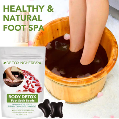 Body Detox Foot Soak | Cleansing Foot Soak Beads | Deep Cleansing