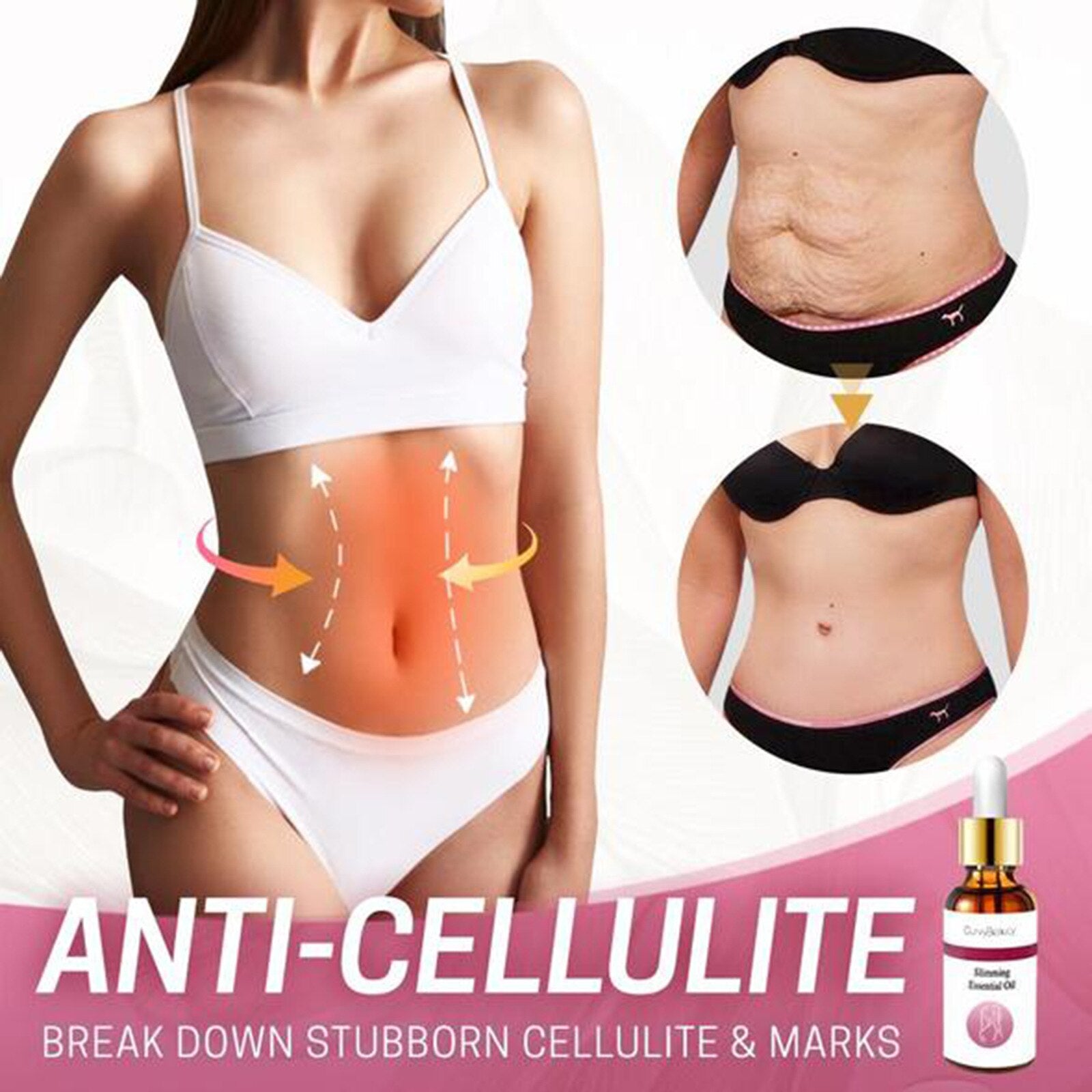 CurvyBeauty Belly Slimming Massage Oil