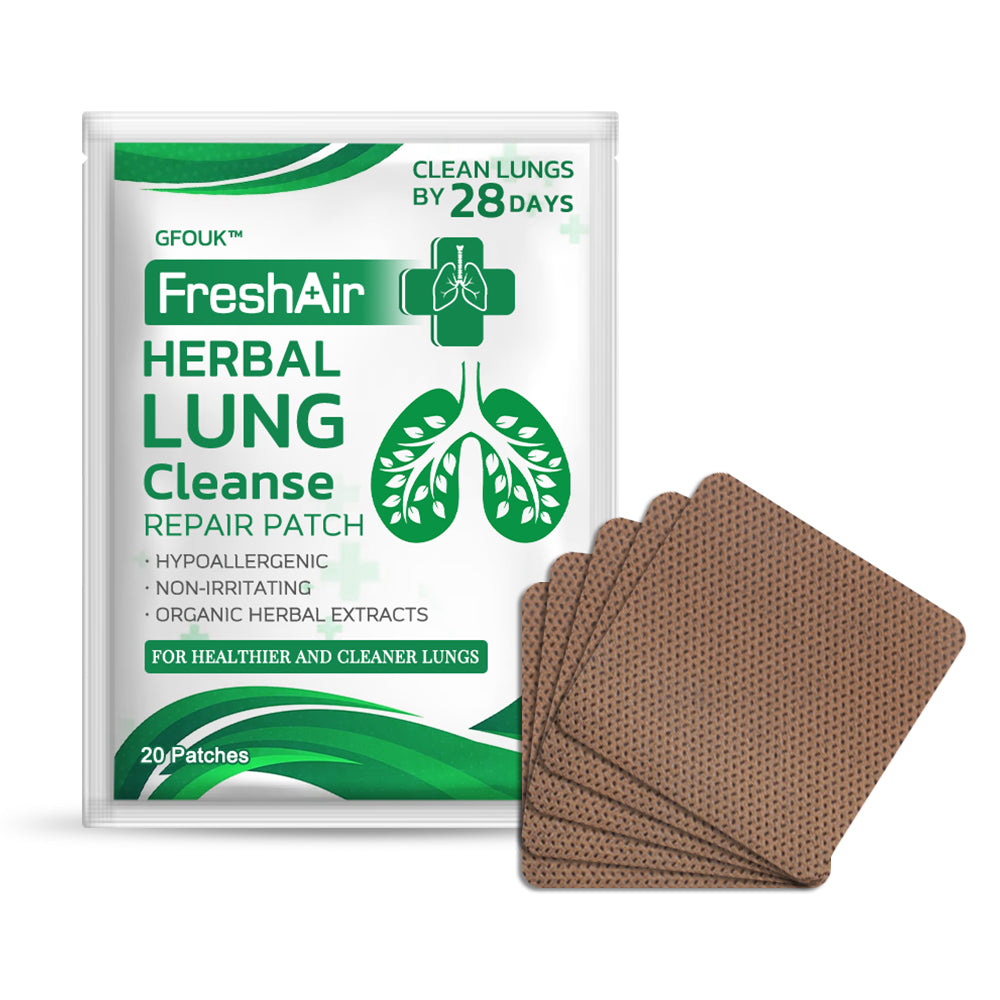 FreshAir Herbal Lung Cleanse Repair Patch | Deep Cleansing