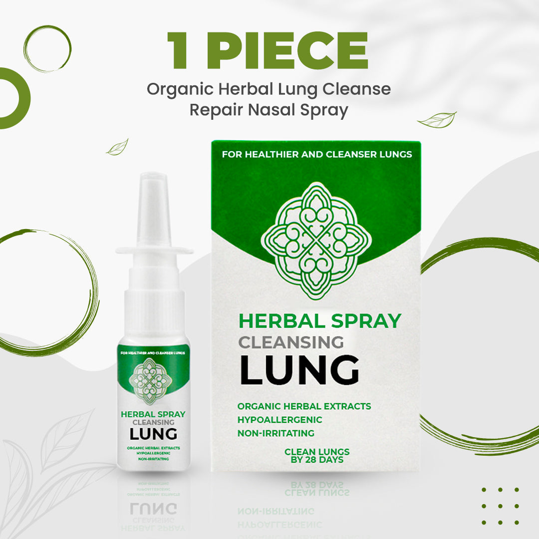  EXQST Organic Herbal Lung Cleansing Restorative Nasal Spray,  Clears Nasal Congestion, Lung Detox Herbal Cleansing Spray, Rapid Lung  Cleansing and Detoxification : Health & Household