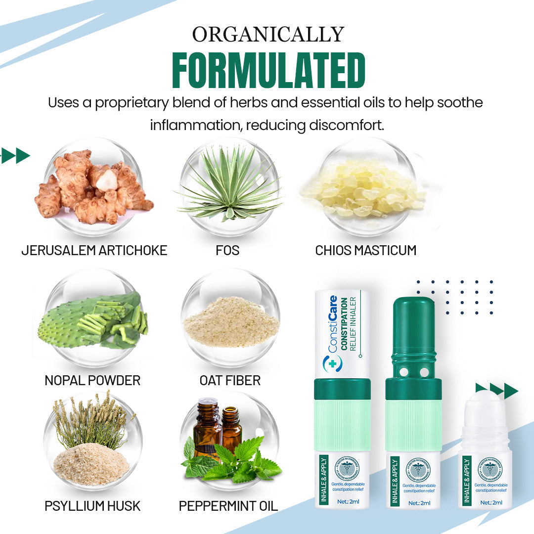 ConstiCare™ Constipation Relief Inhaler