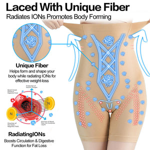 Negative Oxygen Ion Fat Burning Tummy Control & Detox Bodysuit