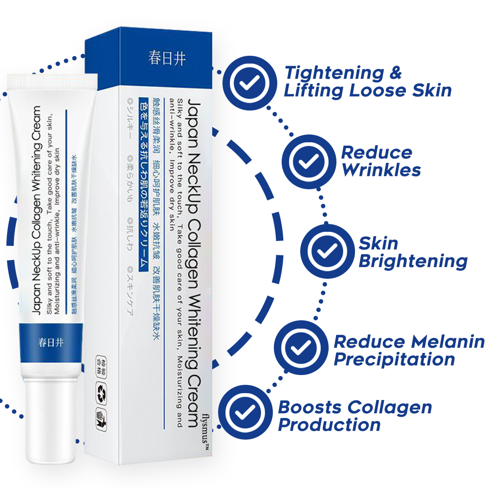 Neck Lifting And Whitening Neckup Collagen Cream | Deep Cleansing ...