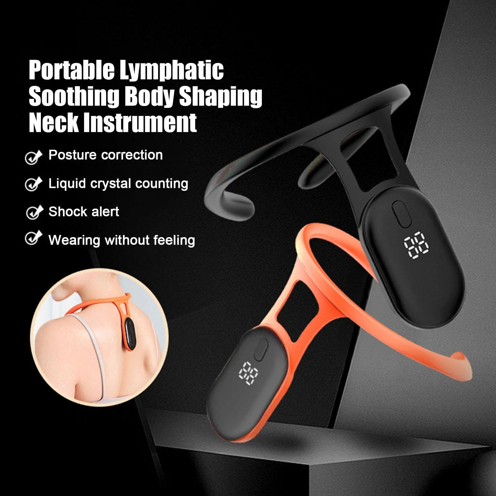 Massager For Neck And Back | Ultrasonic Device | Deep Cleansing