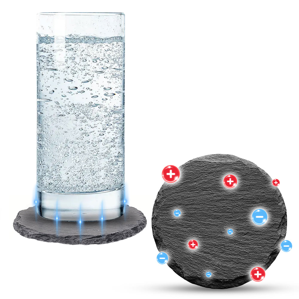 CC™ IONWater Detoxing Tourmaline Energy Gemstone Coaster