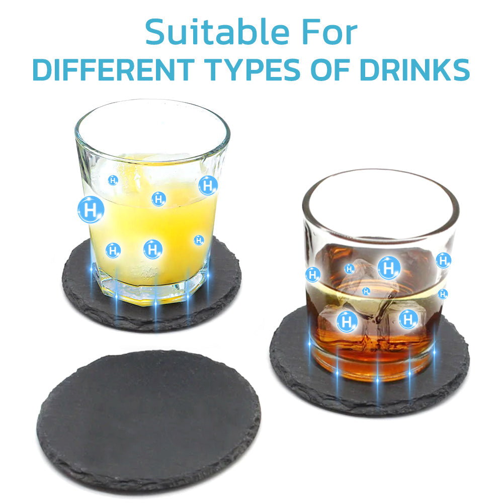 CC™ IONWater Detoxing Tourmaline Energy Gemstone Coaster