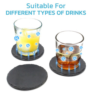 CC™ IONWater Detoxing Tourmaline Energy Gemstone Coaster