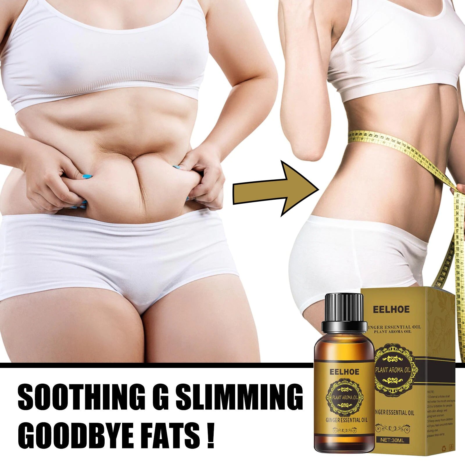 Belly Drainage Ginger Oil